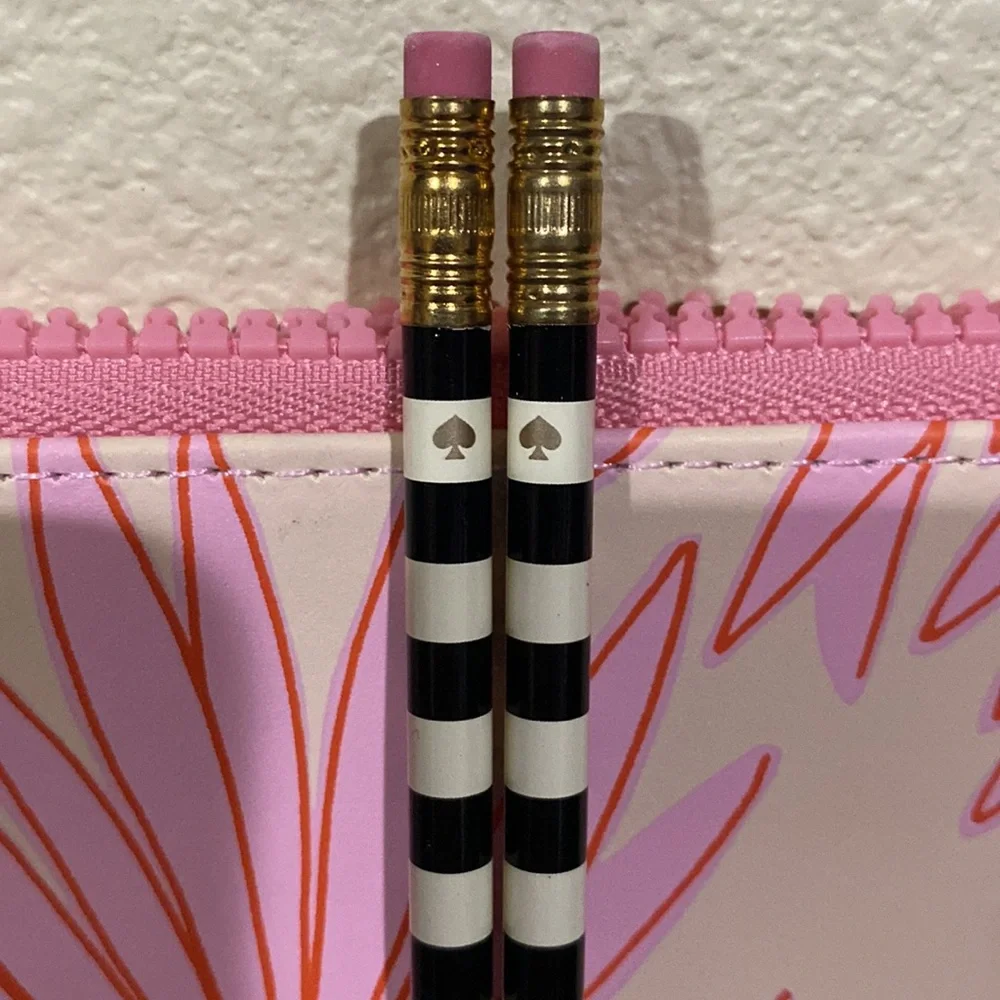 NWT Kate Spade ♠️ office supply pencil pouch set